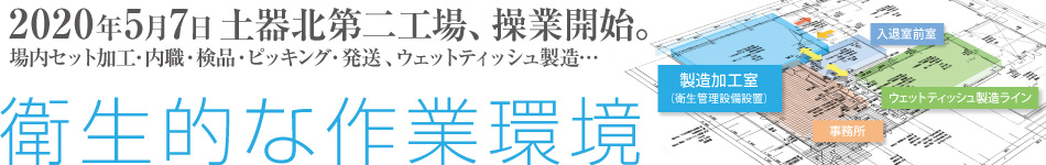 第二工場、操業開始