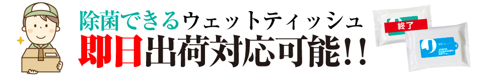 即日出荷対応　ウェットティッシュ