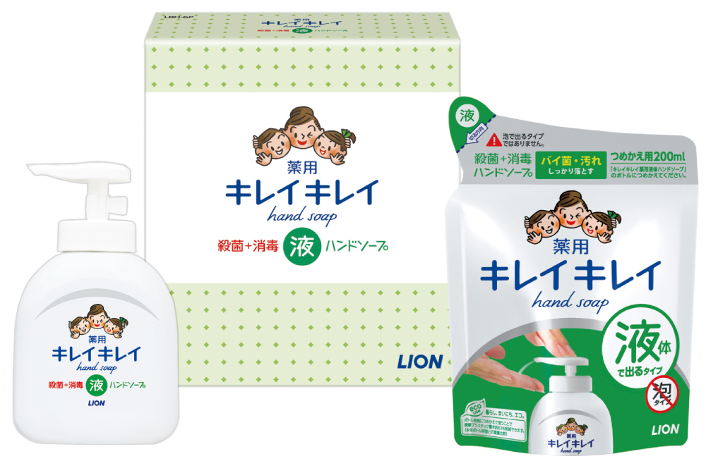 LION キレイキレイ 液体ハンドソープセット LBH-6P