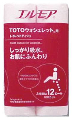 エルモアTOTOウォシュレット用トイレットティシュ